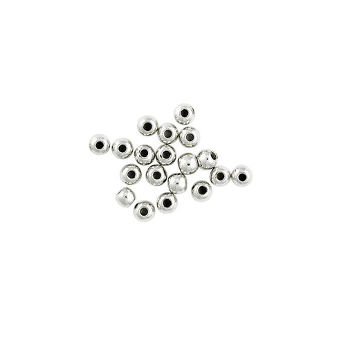 4mm Round Plastic Spacers (available in 2 colours)